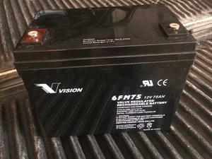 Bateria 12v 75ah Vision Regenerada