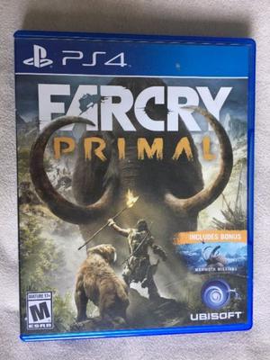 Farcry Primal PS4 Original. Recibo tarjeta