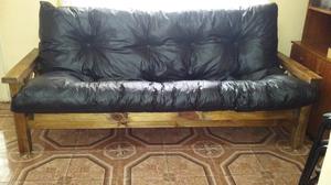 Futon cama 2 plazas nuevo. $