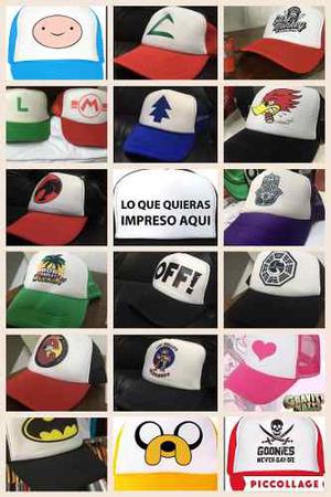 Gorra Trucker Con Red Estampa Perdonalizada, Pone Tu Diseño