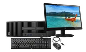 Hp Desktop 280 G2 I3 Free Dos 4gb Ram Hdd 500gb Monitor 19