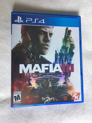 Mafia 3 PS4 Original. Recibo tarjeta