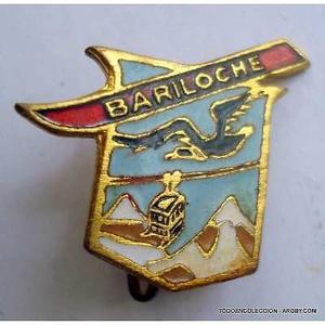 PIN METALICO DE SOLPA CON ESMALTE DE BARILOCHE