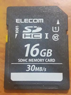 Tarjeta de Memoria SD 16 GB