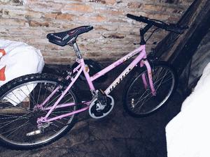 Vendo Bicicleta rosa rod 26
