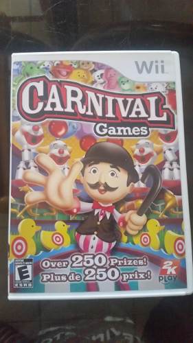 Wii Carnival Games + Pes  De Regalo