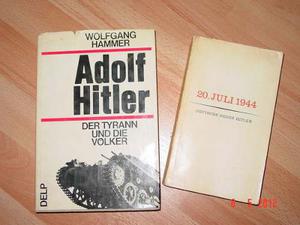 2 Libros Antiguos En Alemán Sobre Adolf Hitler
