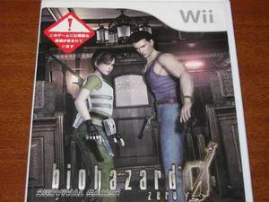 Biohazard Zero (resident Evil) Wii Edition - Japonés