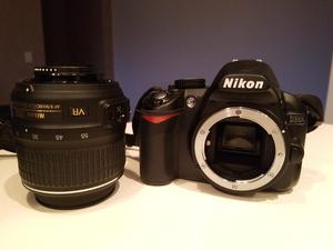Camara Reflex Nikon D + SD 16 Gb clase 10 + Bolso Case