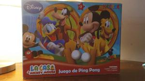 Juego De Ping Pong Original Disney Completo