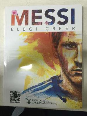 Messi Elegí Creer Libro De Football