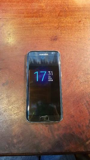 VENDO SAMSUNG GALAXY S7 EDGE, LIBERADO DE FABRICA,NEGRO 32GB