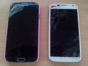 vendo celular s4 con problema de displey