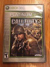 Call of duty 3 original Xbox 360