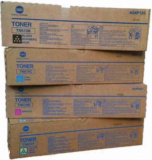 Kit Toner Konica Minolta Bizhub C (c,m,y,k) Original