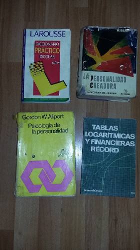 Lote De 4 Libros