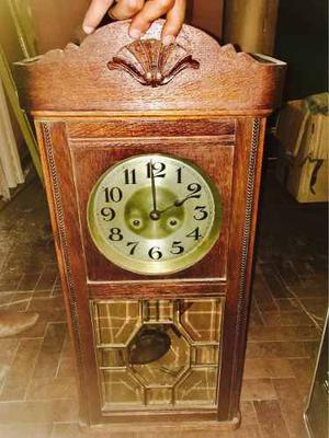 Reloj Antiguo De Pared Alemán Como Nuevo