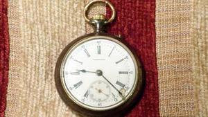 Reloj De Bolsillo Longines Con Detalle En Oro