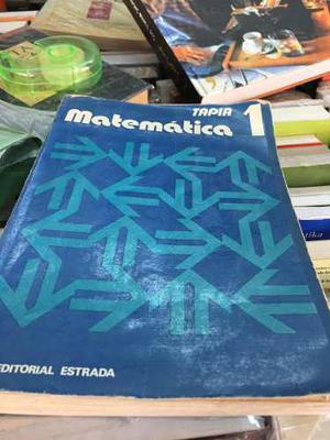 Tapia Matematica 1 Editorial Estrada