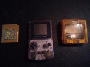 Permuto game boy color + pokemon gold + lupa