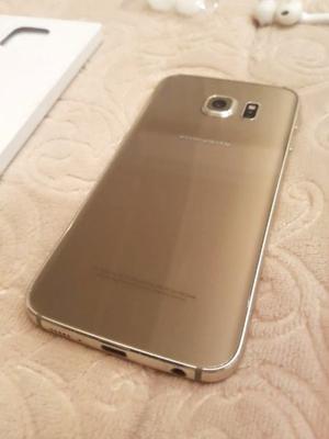 Samsung Galaxy S6 Edge Gold Impecable Sin Detalles Liberado
