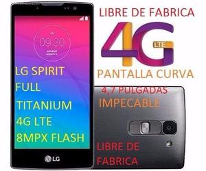 VENDO LG SPIRIT TITANIUM FULL 4GLTE PANTALLA CURVA