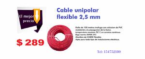cables unipolares para instalación domiciliaria