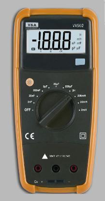 capacimetro digital portatil va501
