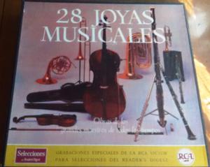 28 joyas musicales, musica clasica 12 LP
