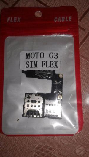 Flex sim Moto G3