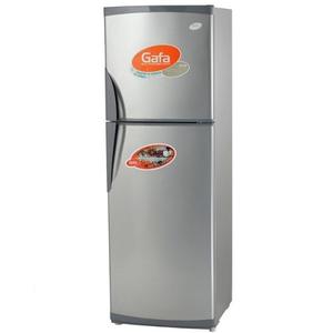 Heladera Gafa Hgf-387ap Con Freezer Plata.