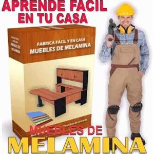 Kit Carpintería Con Melamina +soft+videos Ultima Edicion