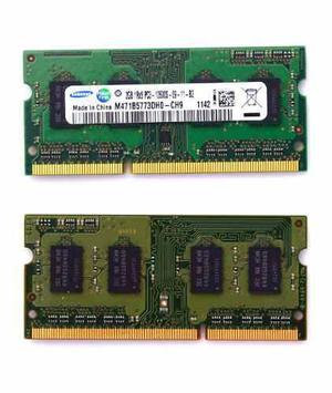 Lote De 2 Memorias De 2gb. Para Mac Y Notebooks