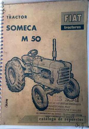 Manual De Repuestos Tractor Fiat Someca M50