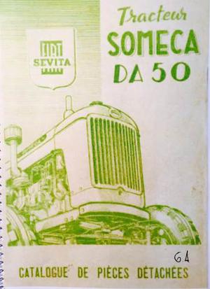 Manual De Repuestos Tractor Someca Da50