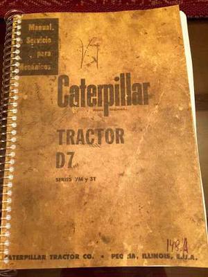 Manual De Taller Topadora Caterpillar D7