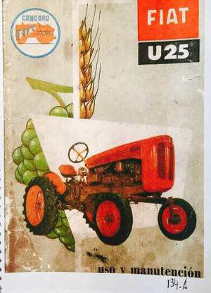 Manual De Taller Tractor Fiat U25