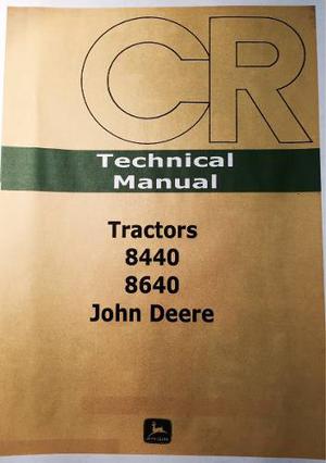 Manual De Taller Tractor John Deere  Di