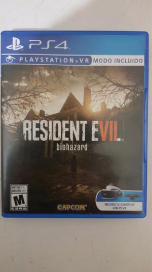 Vendo Resident Evil 7 Impecable!