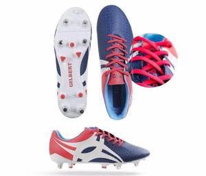 Botines De Rugby Gilbert Evolution V1-12 Tapones De Regalo