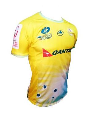 Camiseta Australia Wallabies Rugby Seven Selecciones