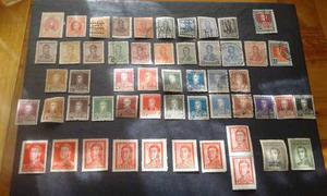 Coleccion Antiguas Estampillas Argentina San Martin