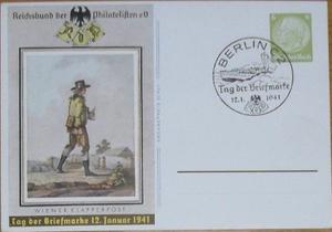 Estampillas Alemania 3° Reich Postal Nueva Sello Berlin