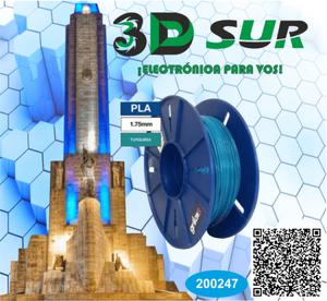 Filamento 3d Pla Turquesa 1.75 Grilon3® Nth 1kg En Rosario