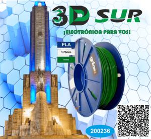 Filamento 3d Pla Verde 1.75 Grilon3® Nth 1kg En Rosario 3ds