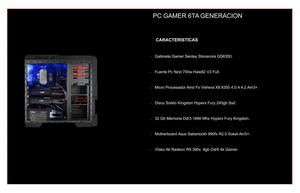 Pc Gamer AMD 8gb Video 32 Gb Ram 240GB SSD
