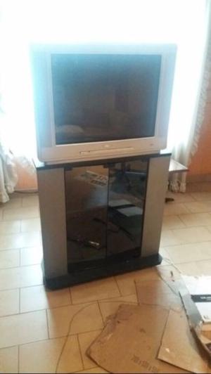 Televisor Philips Pantalla Plana 29 Real Flat Con Mesa