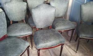 impecables sillas LUIS XVI hechas a nuevo