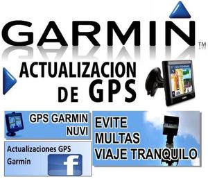 Actualizacion GPS Garmin