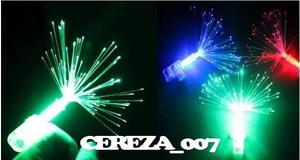 Anillos Laser Led Fibra Optica X24u Fiestas Cotillon